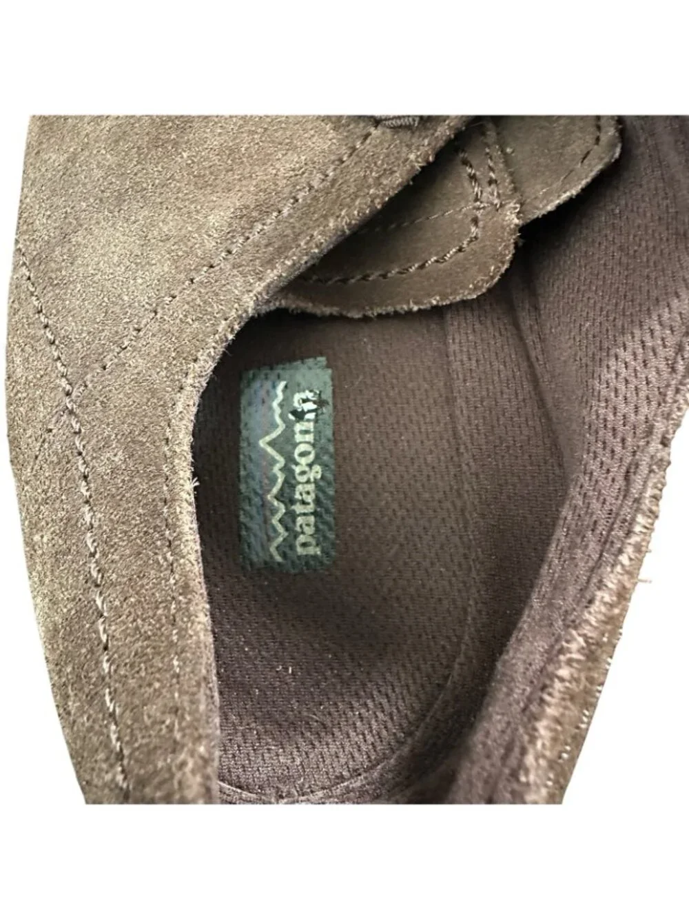 Patagonia Alvah Shoes Espresso Brown Suede Slip On Mens Size 10.5 Casual Travel